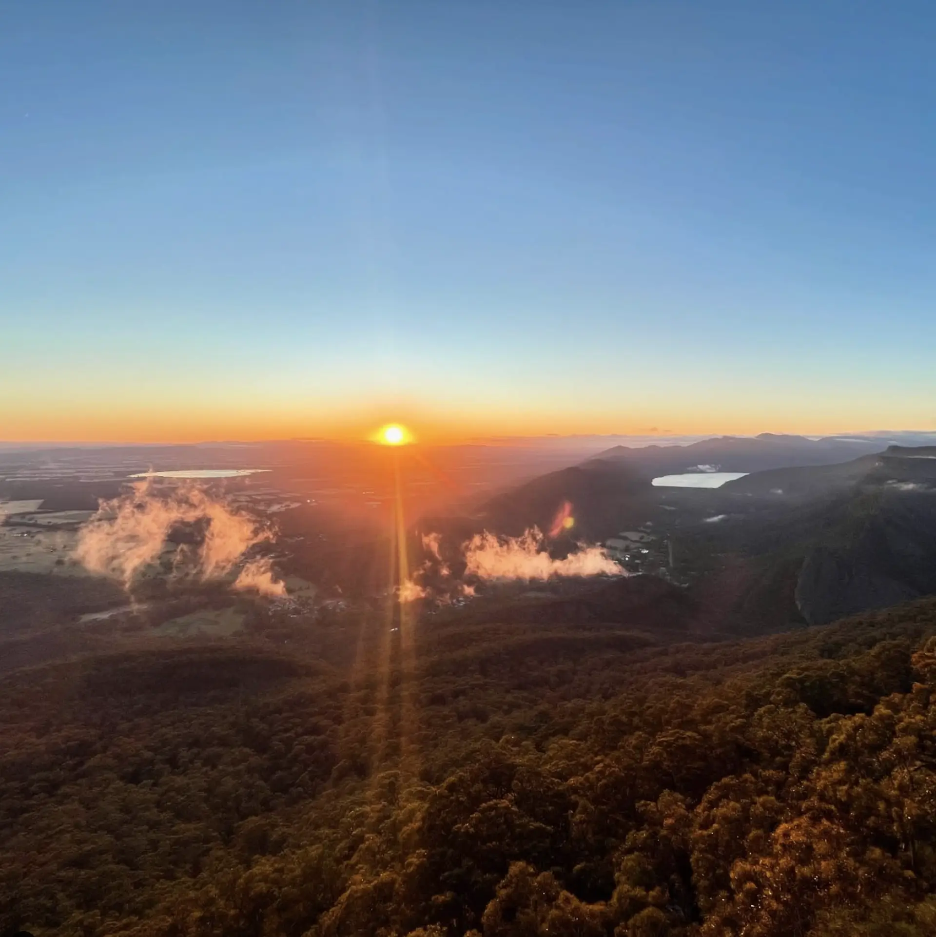 Grampians sunset